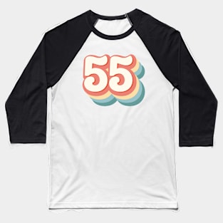 55 Number Baseball T-Shirt